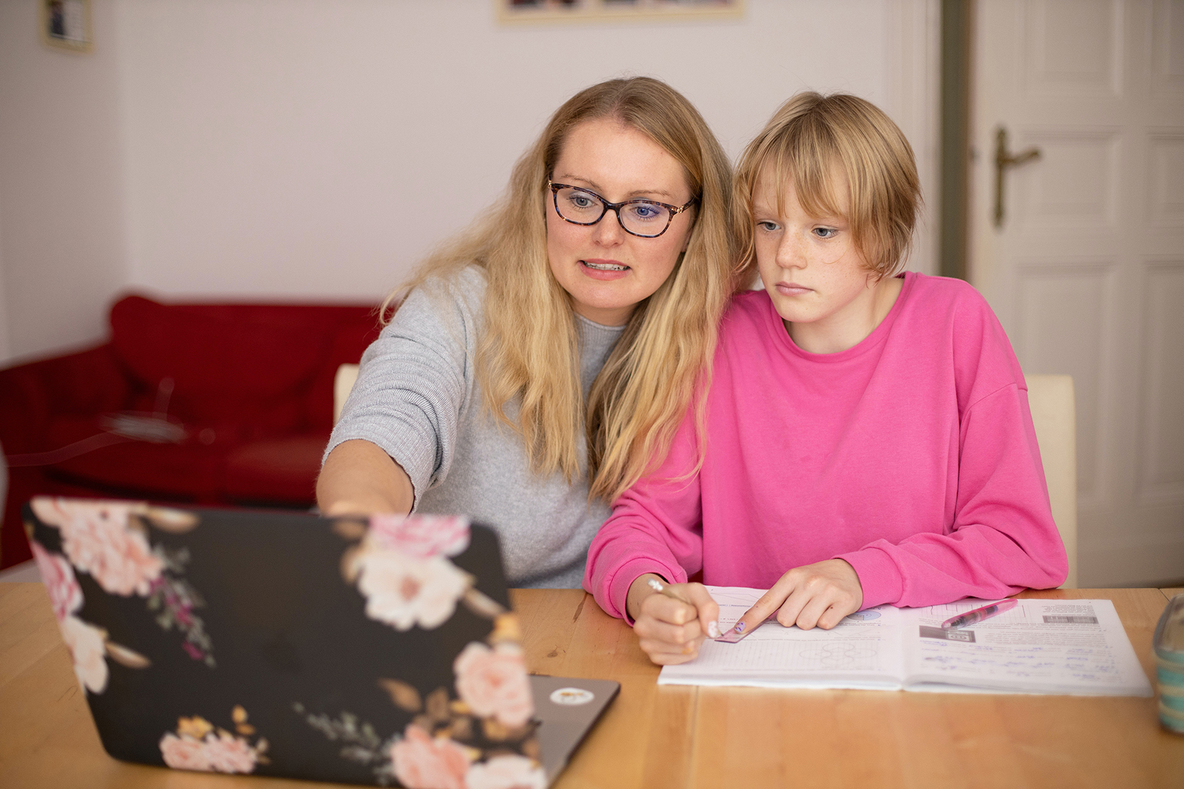 Une séance de tutorat. Tutorat Extra