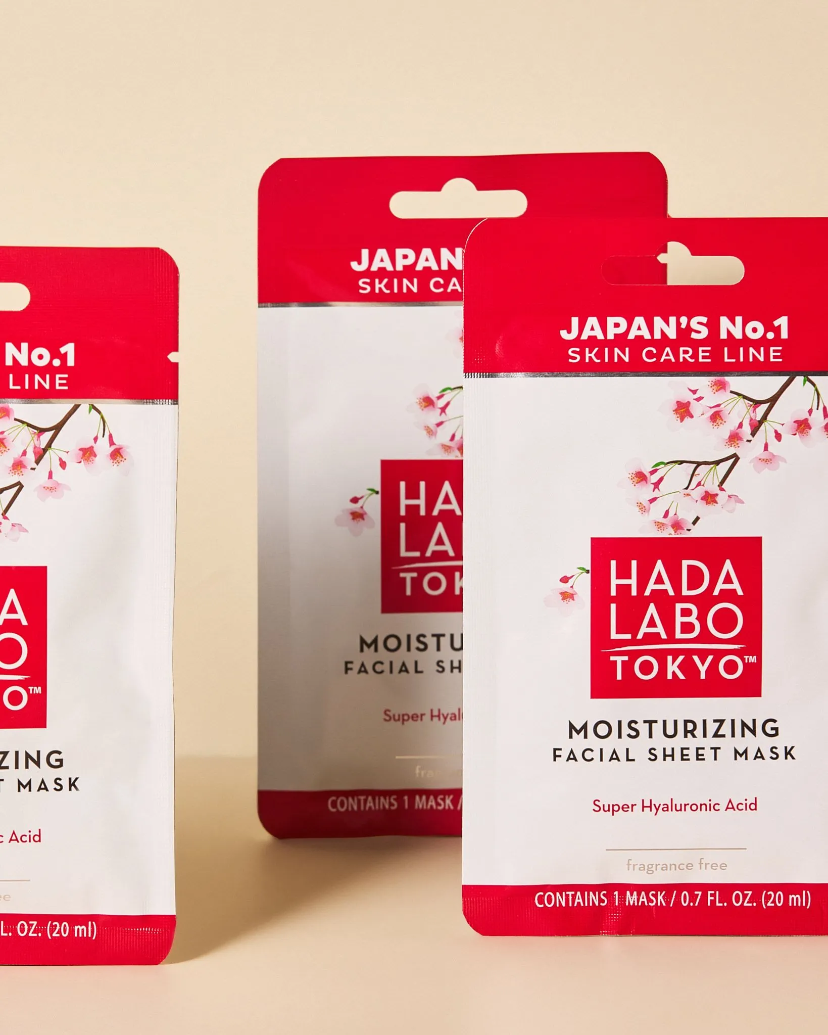 Hada Labo moisturizing facial sheet masks