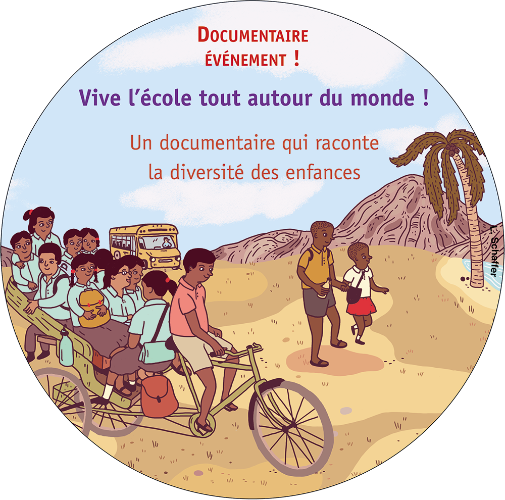image extraite du livre Vive l'école tout autour du monde