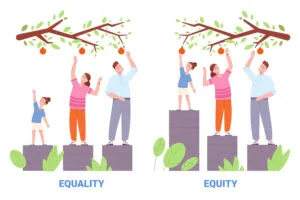 difference between equality and equity
