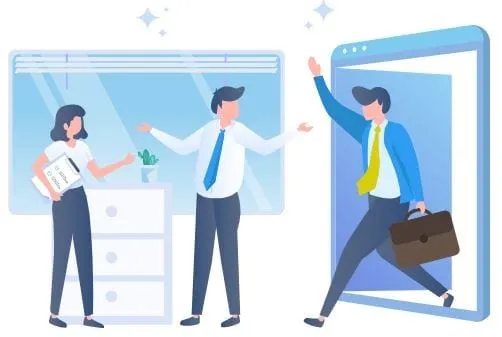 Onboarding process - illustration
