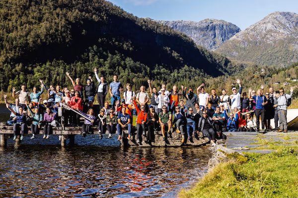 Favna B2B på relasjonstur i Hardanger.