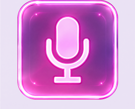Ícone de microfone representando os podcasts