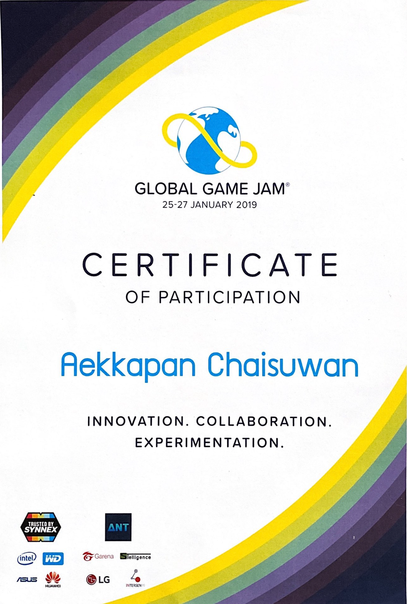 Global Game Jam 2019