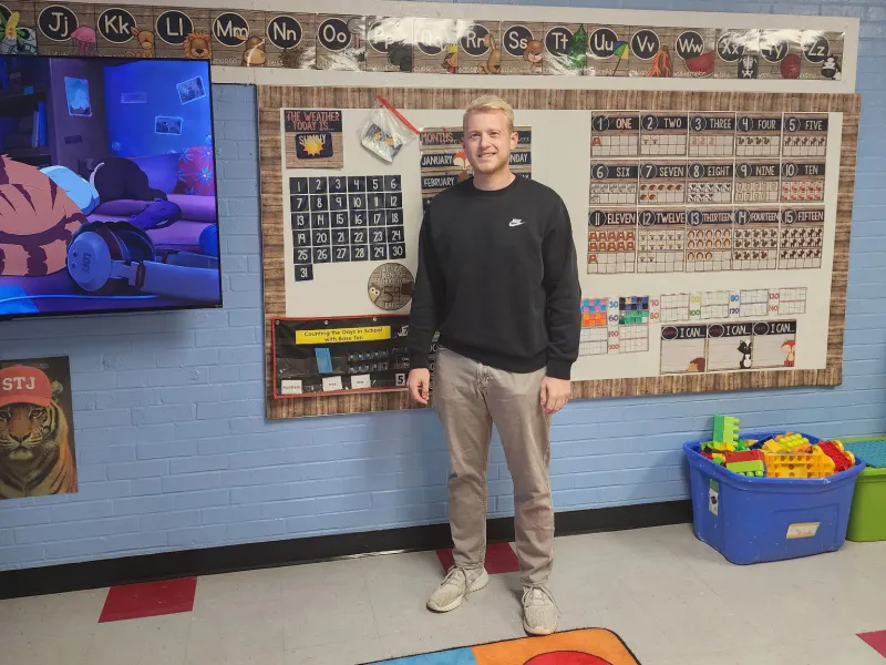 TEACHER VOICE: I’m a new, male kindergarten teacher in rural Missouri. Extra support made a huge difference to my class