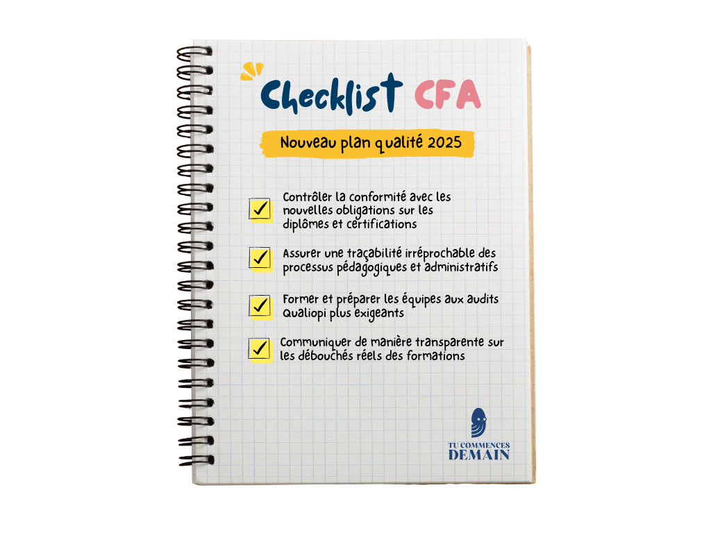 Checklist CFA nouveau plan qualité