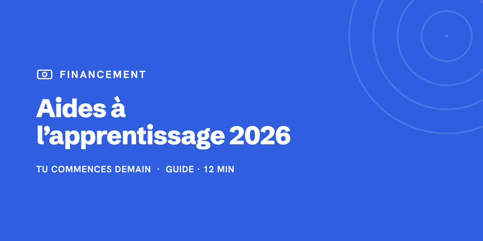 Aides à l'apprentissage 2026 : le guide complet pour les CFA