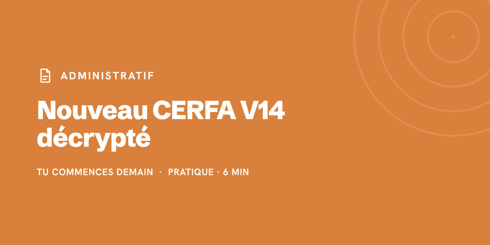 NOUVEAU CERFA 2025 : le contrat d’apprentissage V14 décrypté + modèle téléchargeable