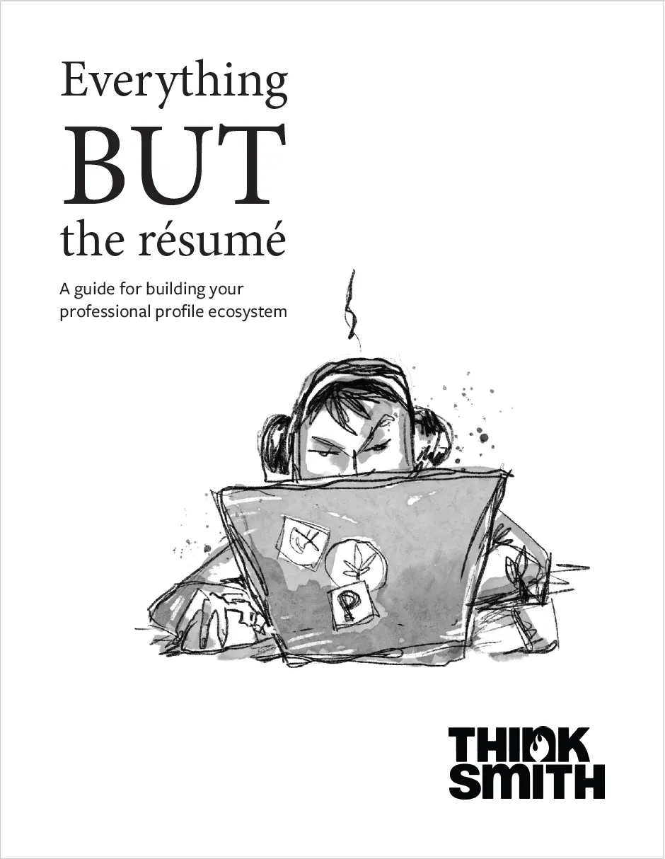 'Everything but the Résumé' Workbook cover