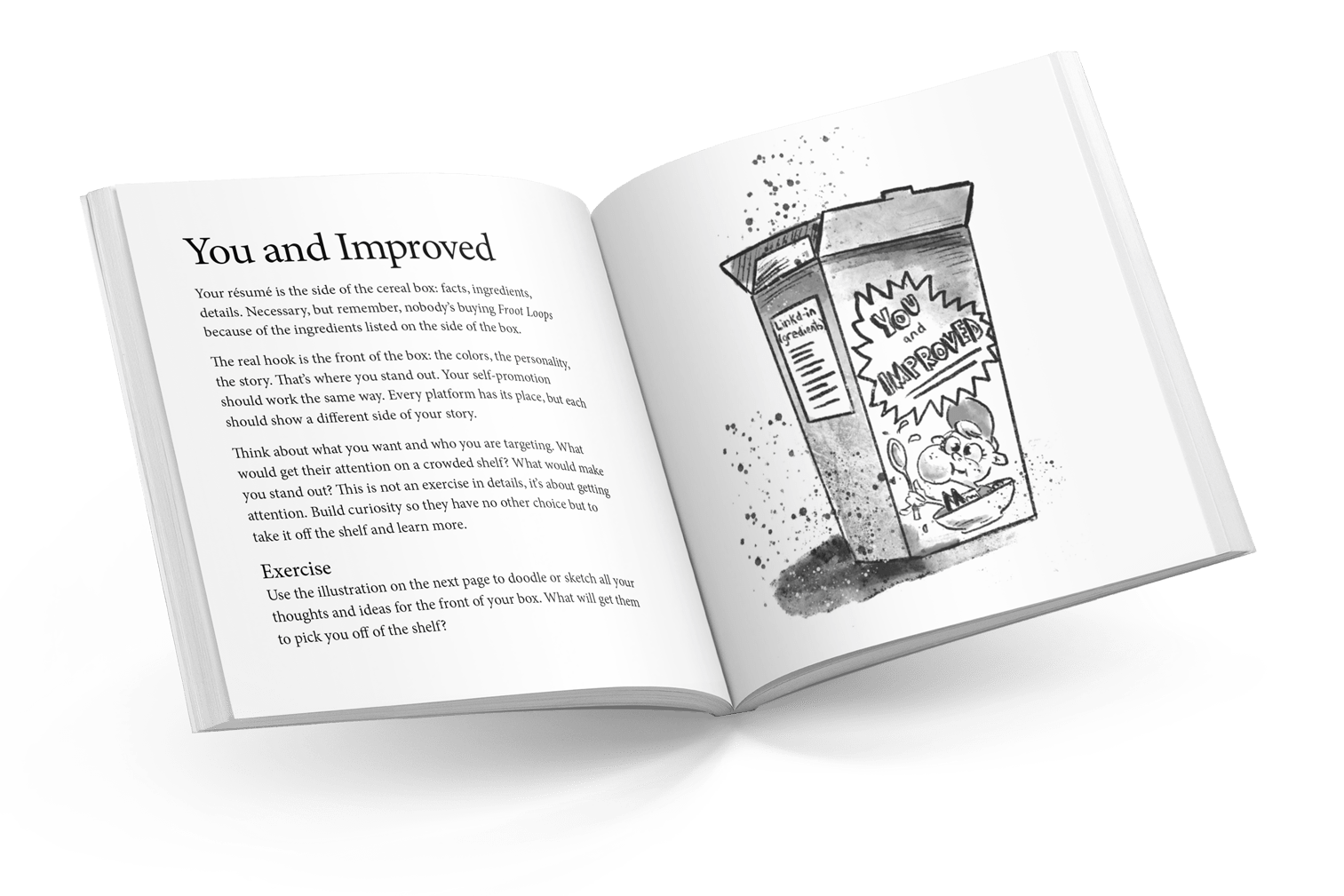 'You and Improved' inside spread of Stop Looking for Zebras and Do the Work!