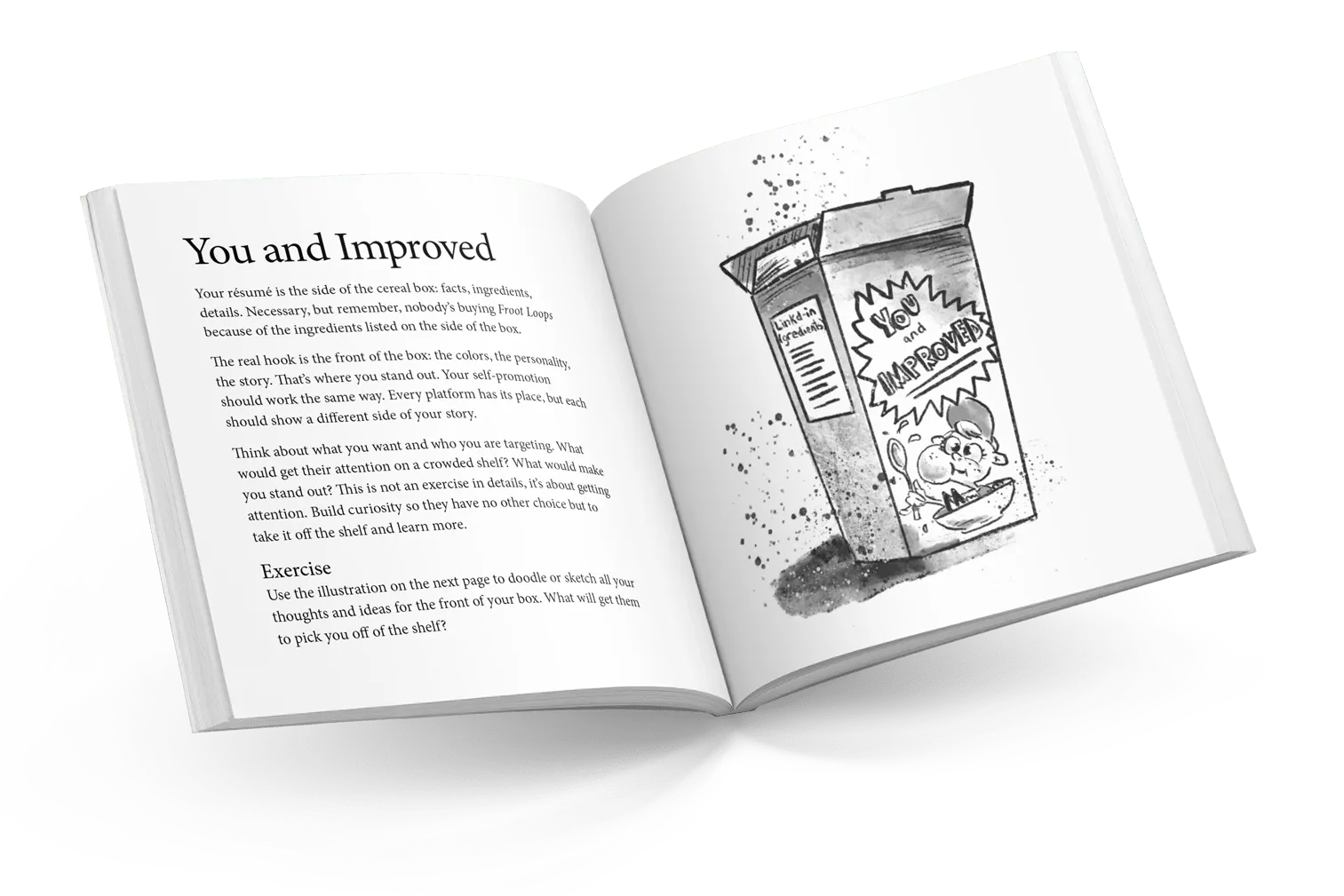 'You and Improved' inside spread of Stop Looking for Zebras and Do the Work!