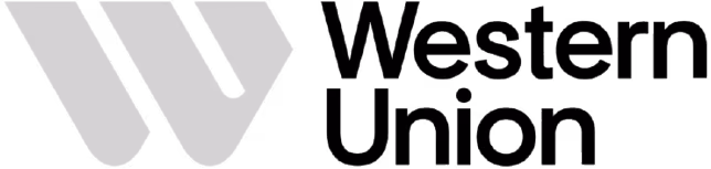 black and white Wester Union logo