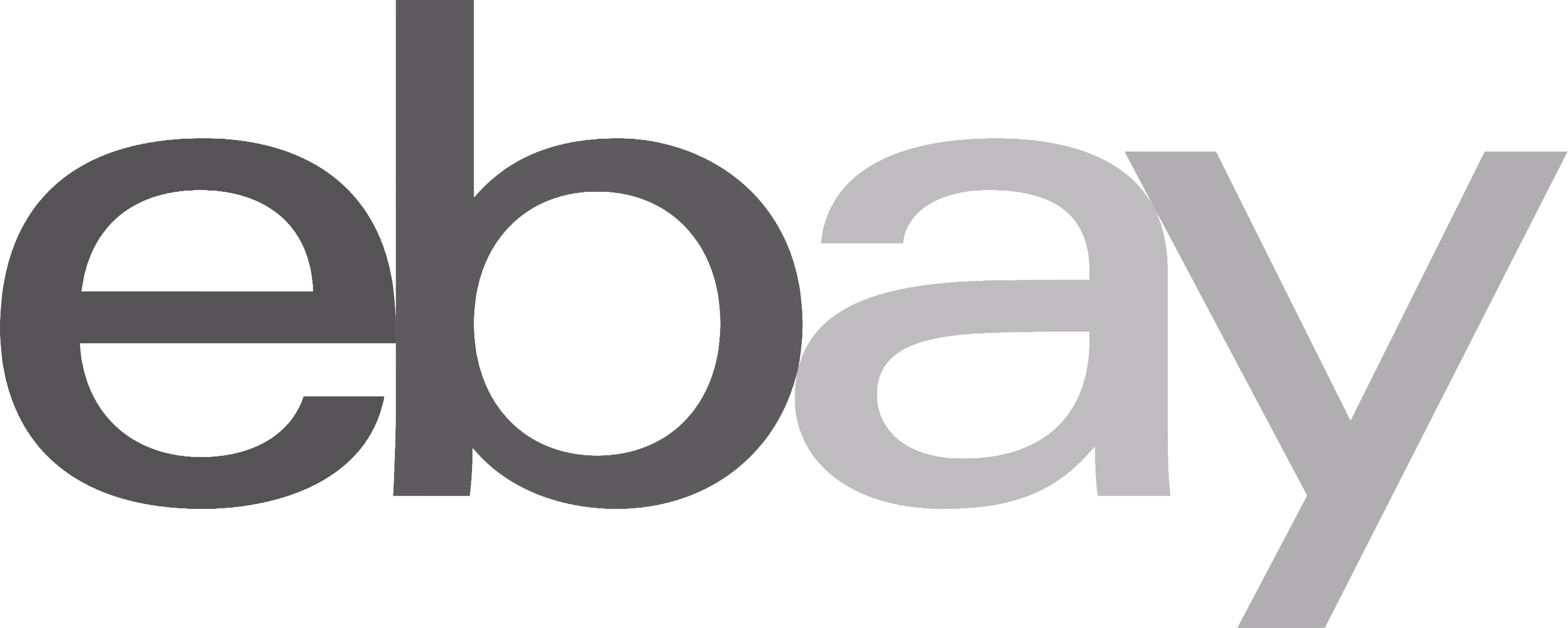 black and white ebay logo