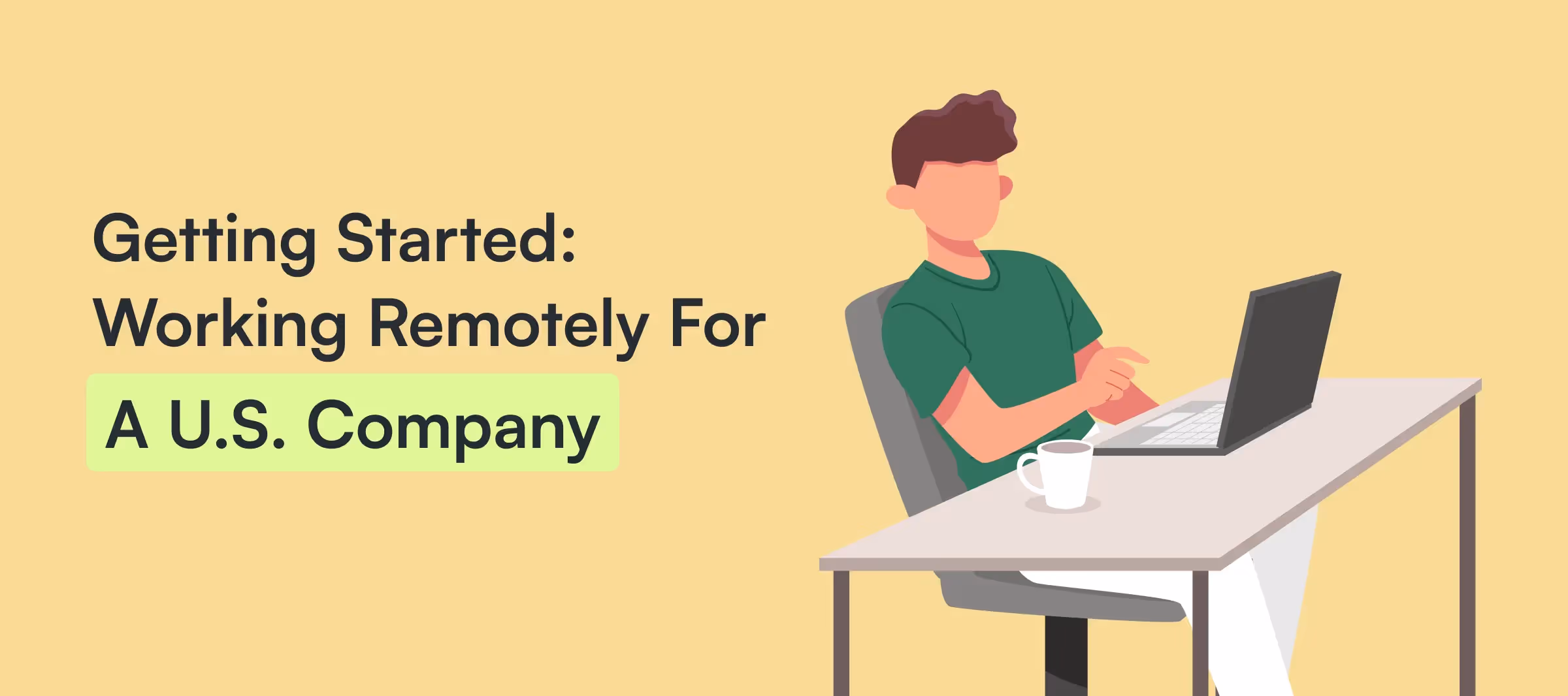 Working remotely for a US company