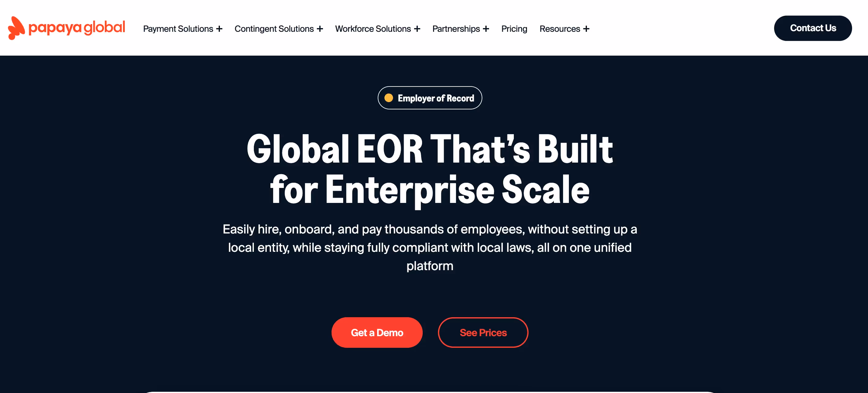 papaya global as a dell alternative
