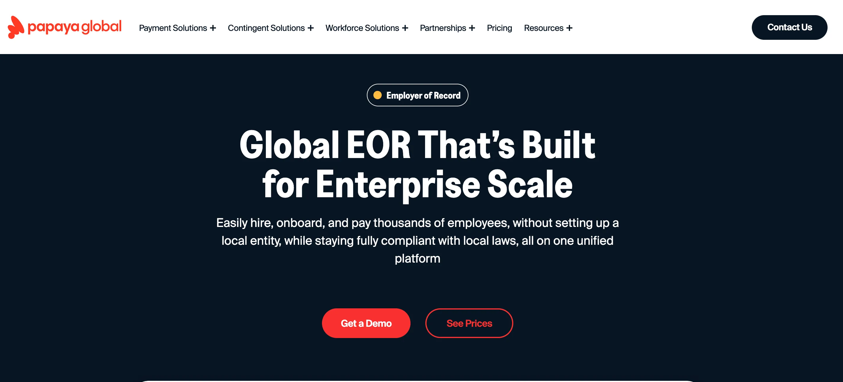 papaya global as a dell alternative