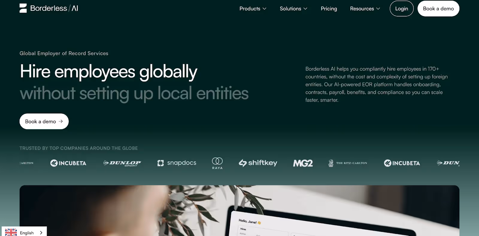 borderless ai rippling competitor
