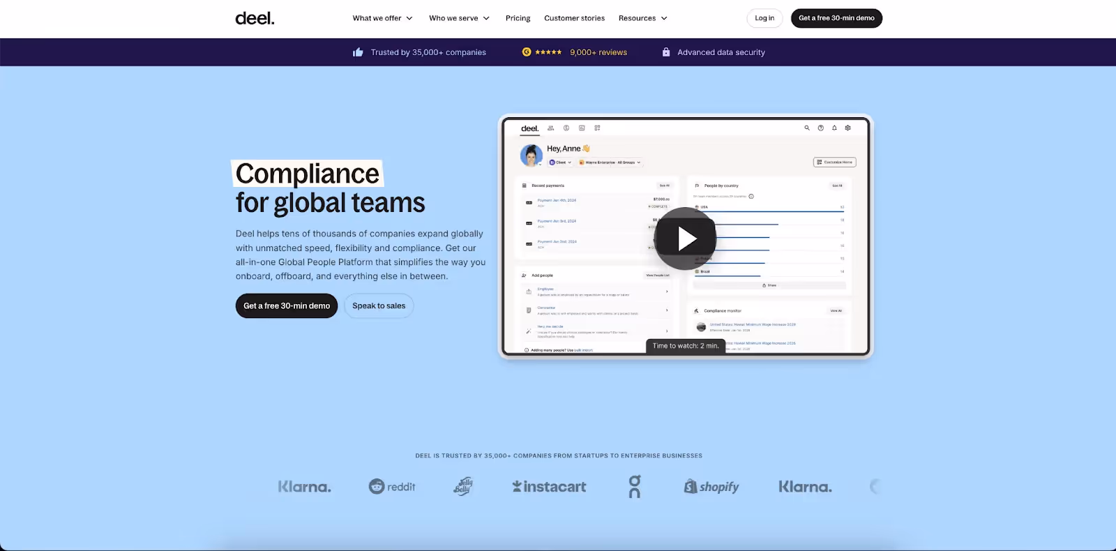 deel is a remote alterative