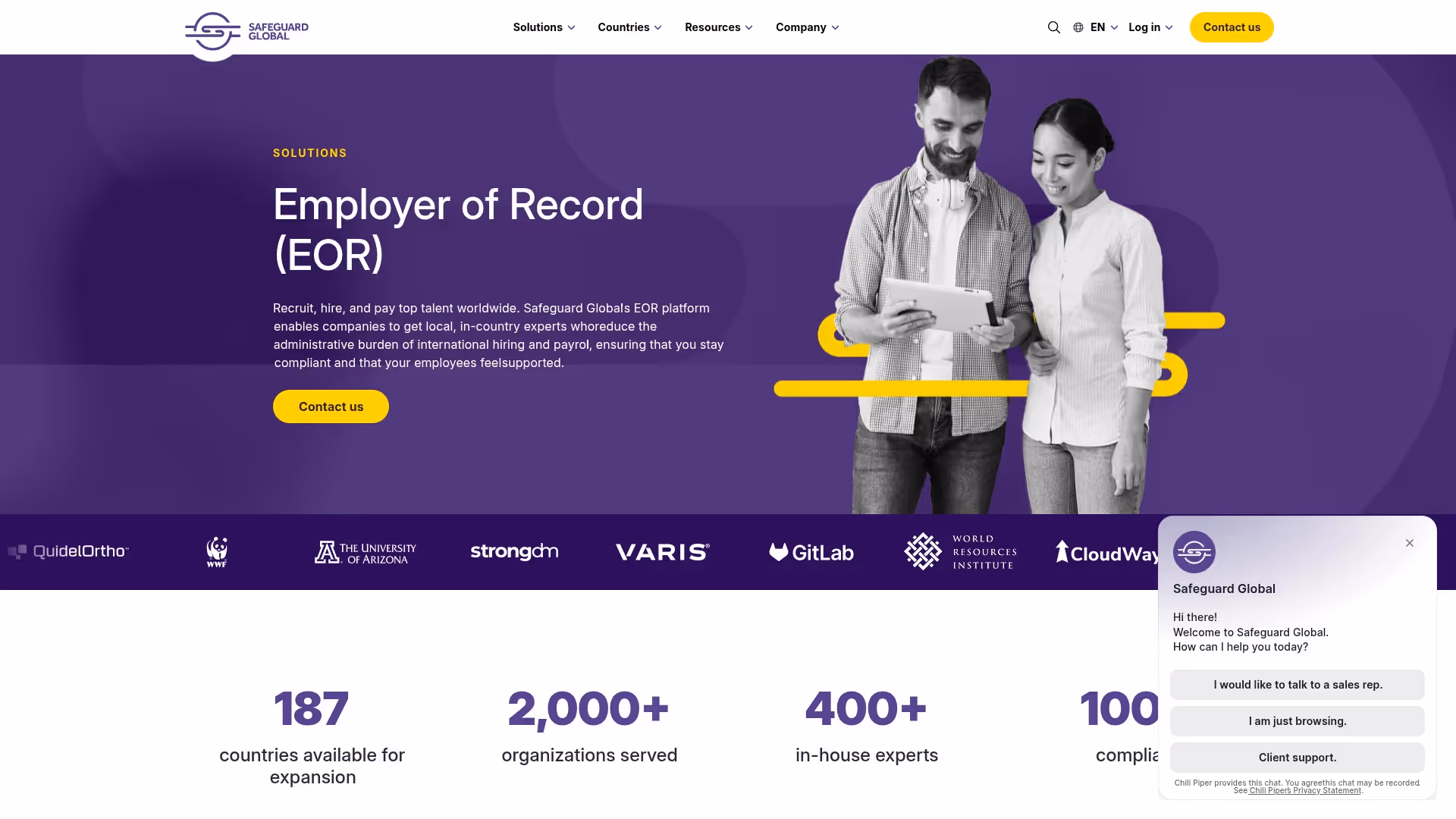 Safeguard Global Screenshot