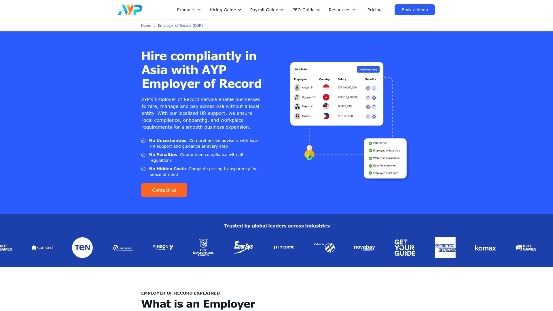 AYP Group Screenshot