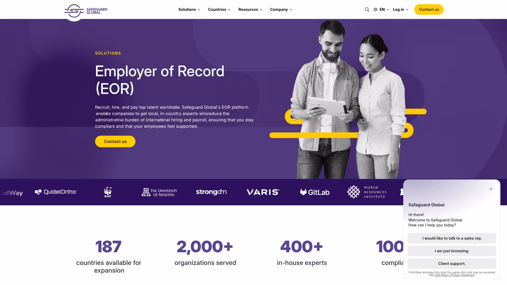 Safeguard Global Screenshot