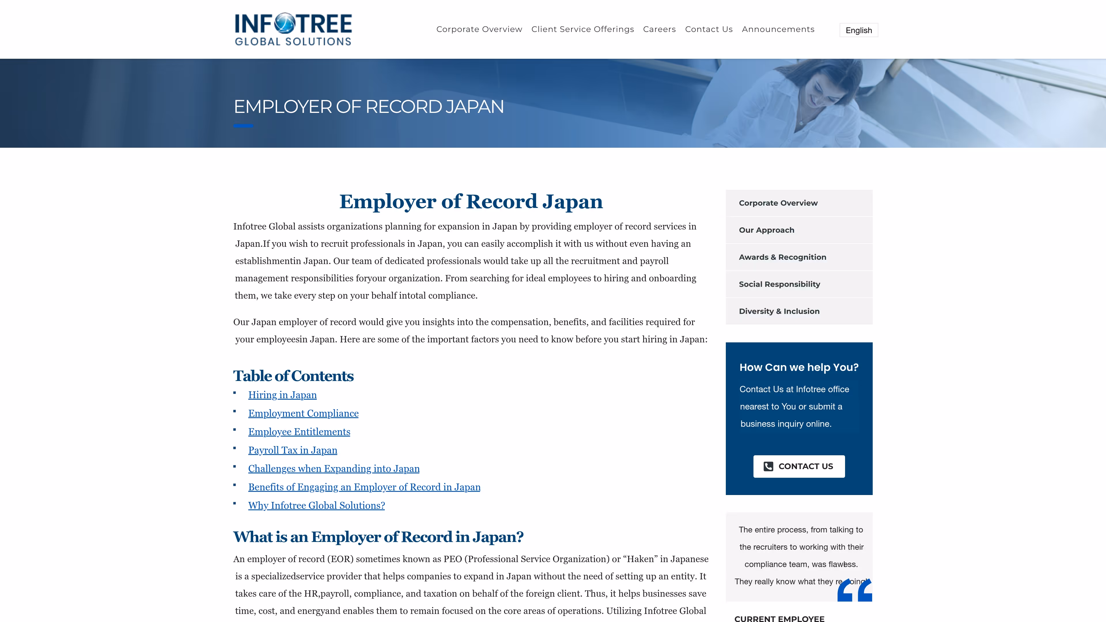 Infotree Global Screenshot