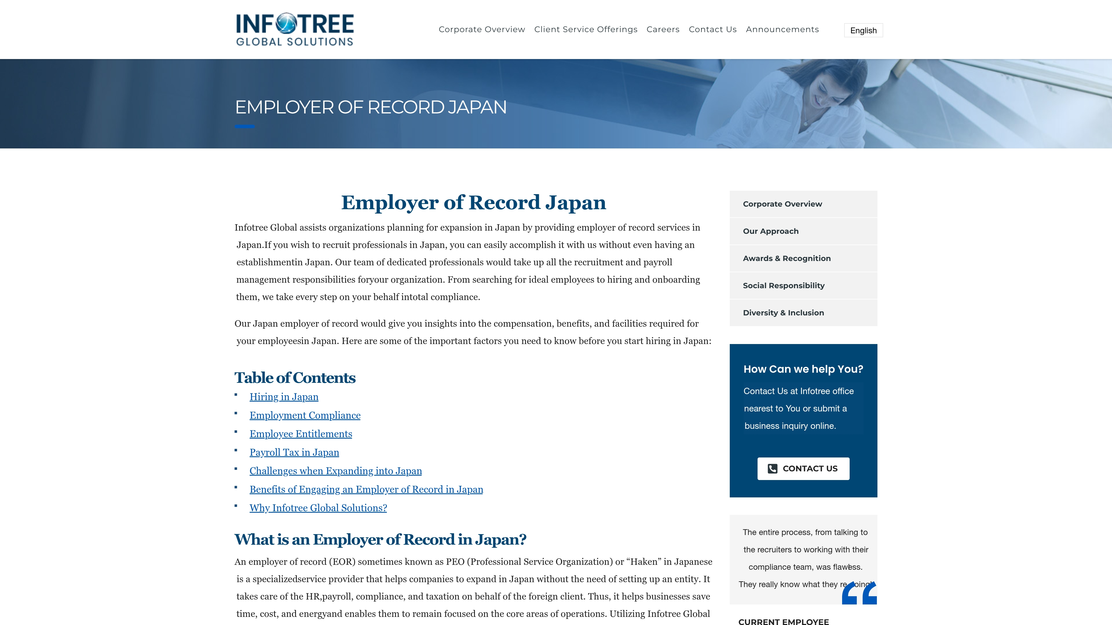 Infotree Global Screenshot