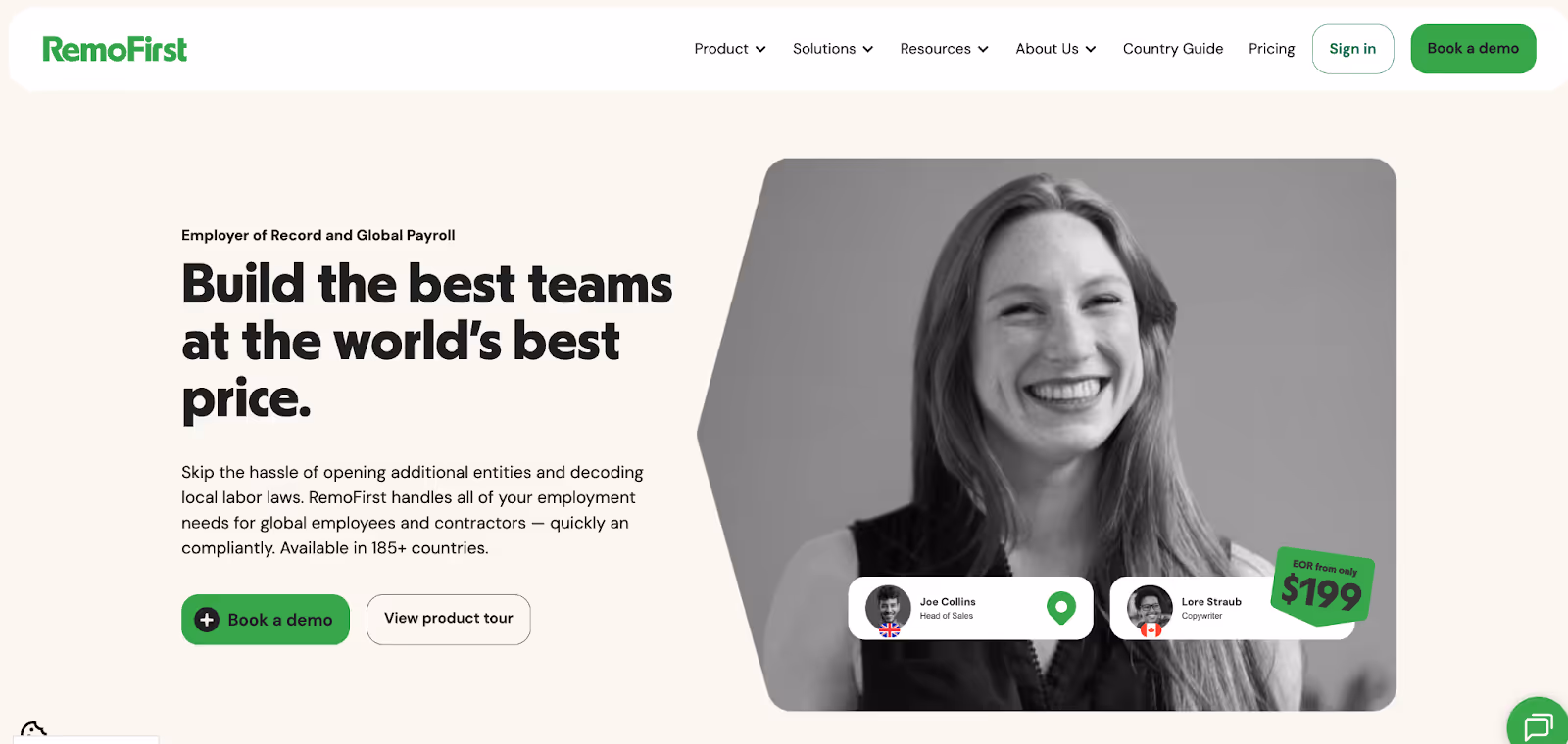 remofirst is an alternative of velocity global
