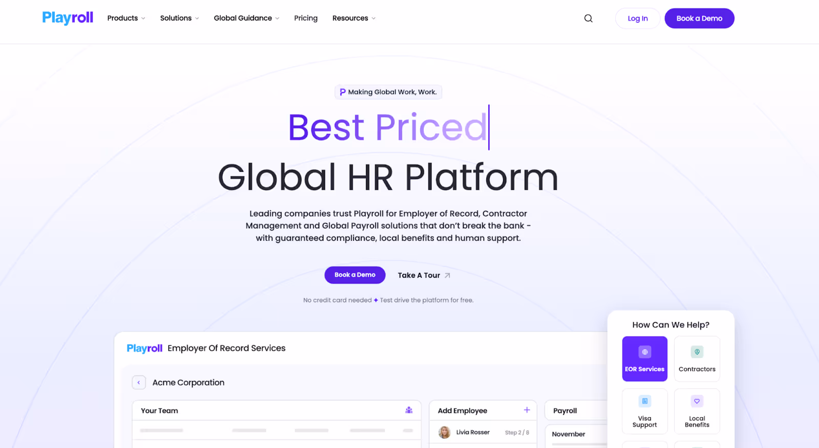 playroll is an alternative of velocity global