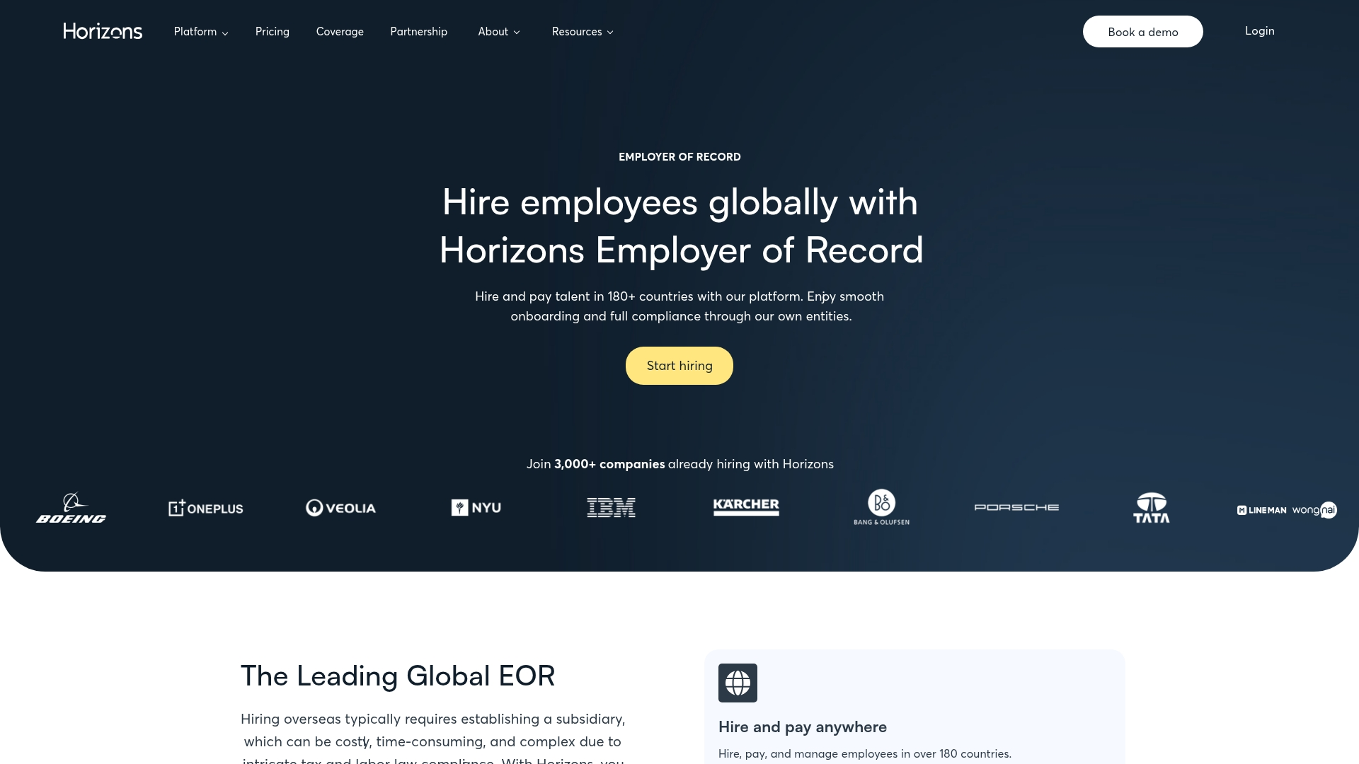 Horizons screenshot