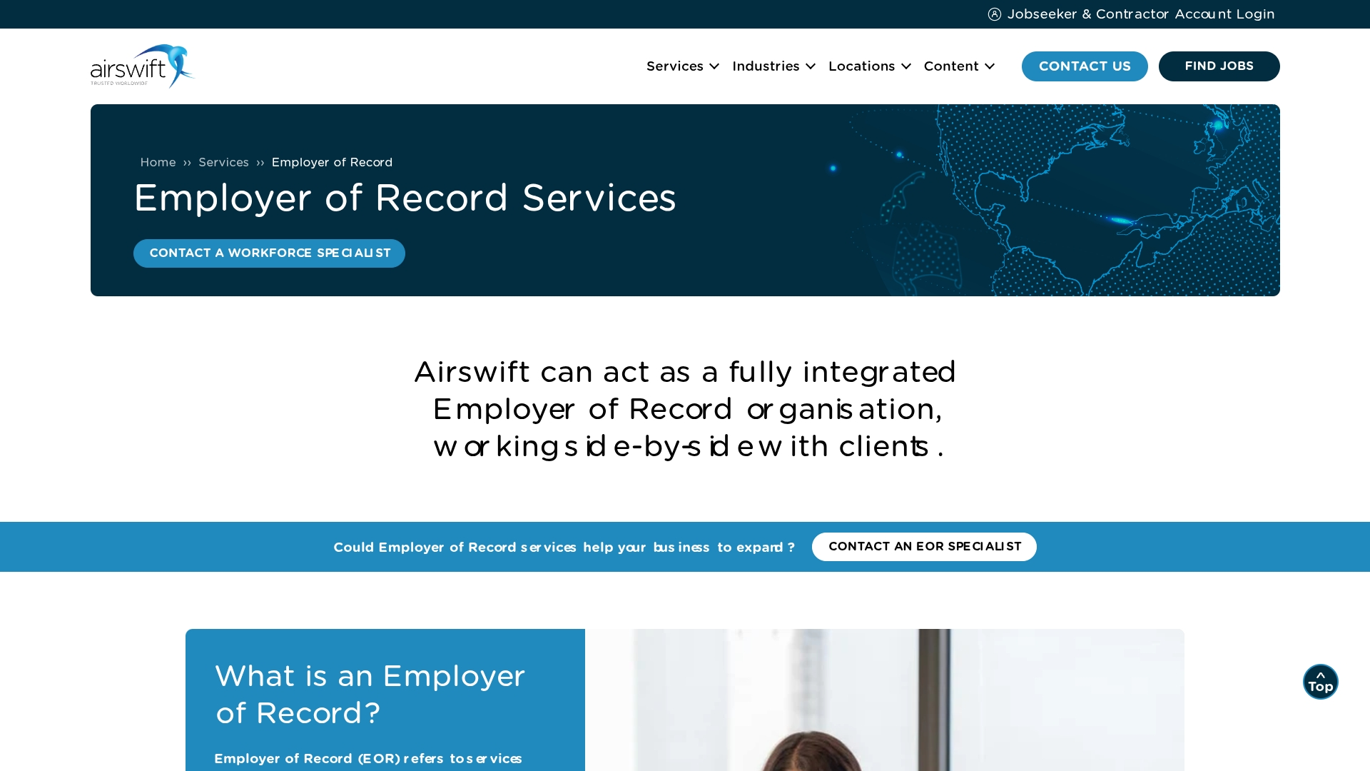 Airswift screenshot