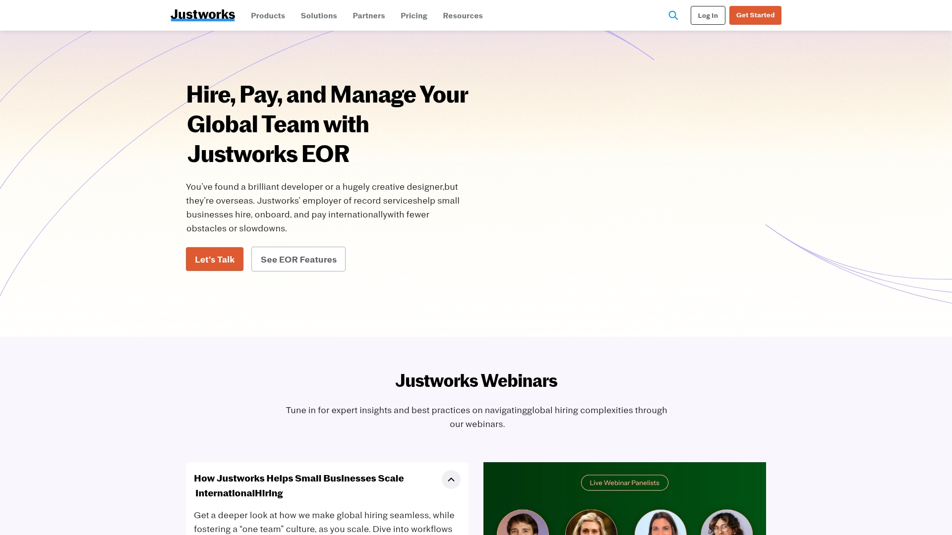 Justworks screenshot
