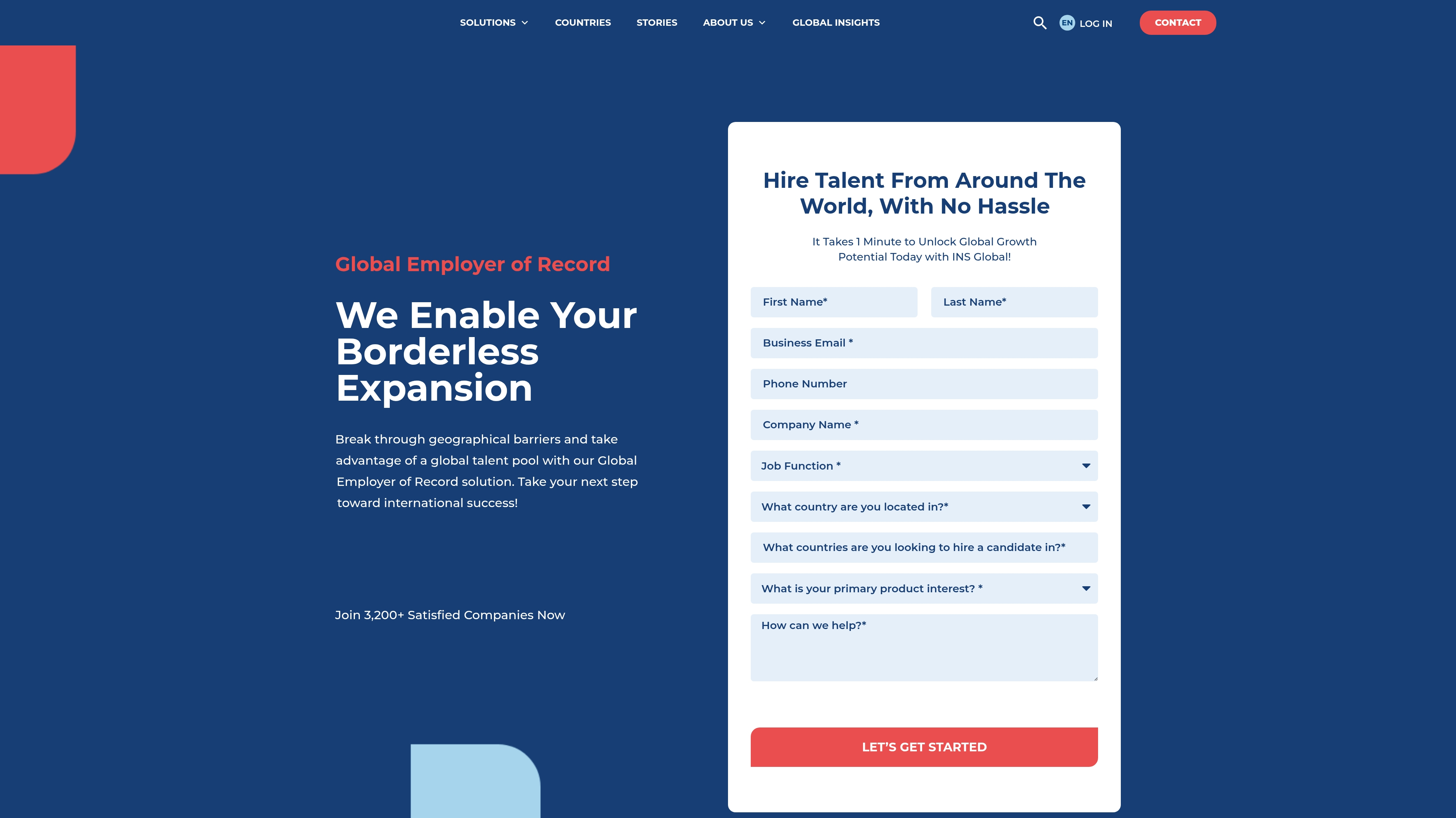 INS Global Screenshot