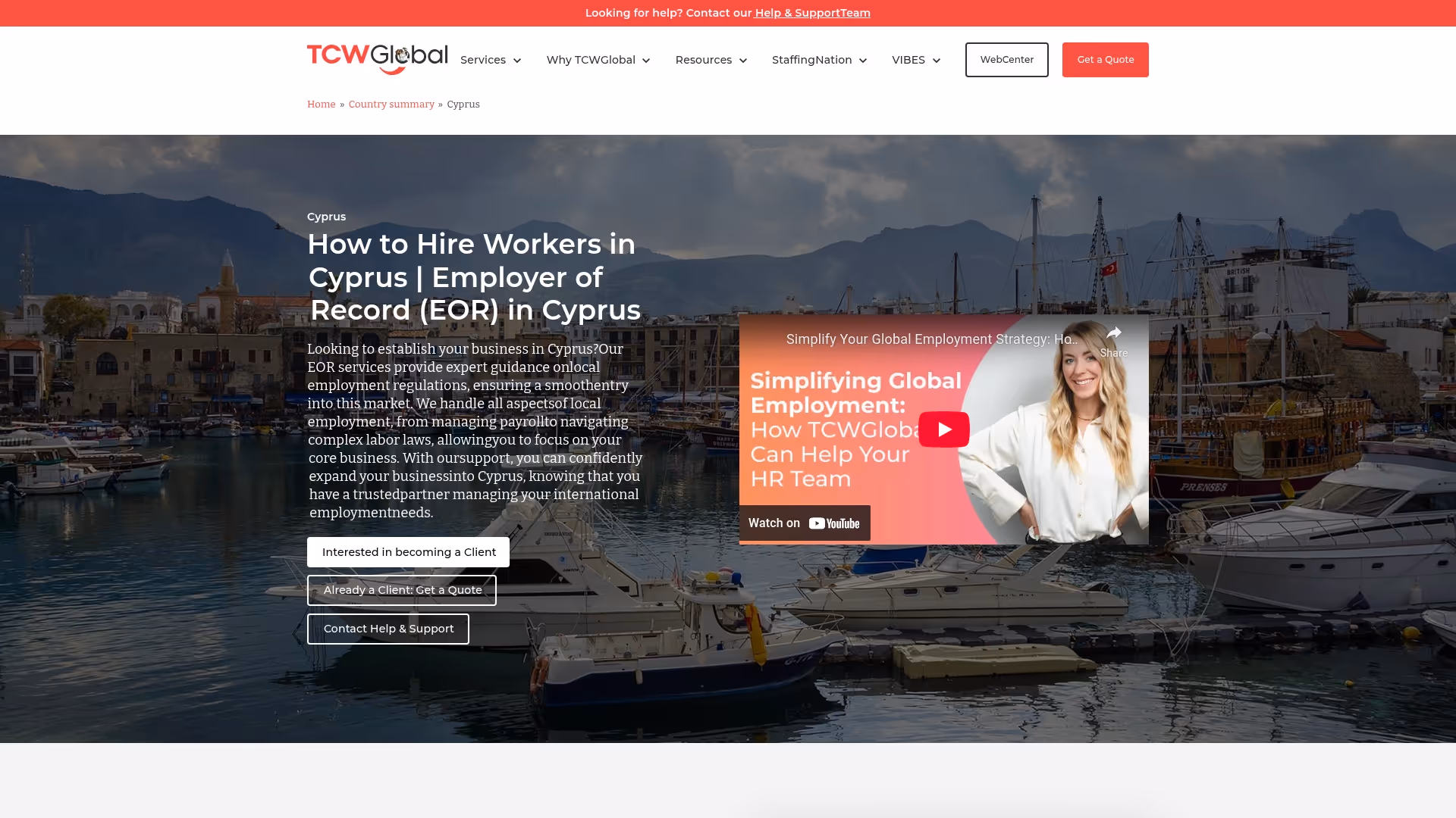 TCW Global Screenshot