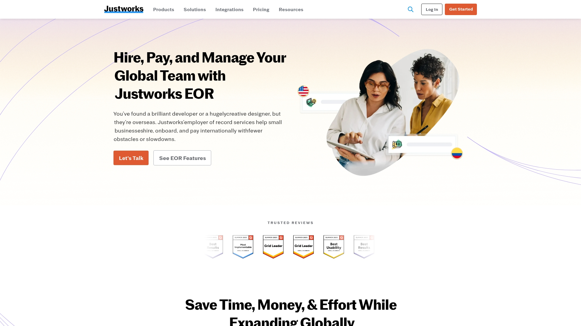 Justworks Screenshot