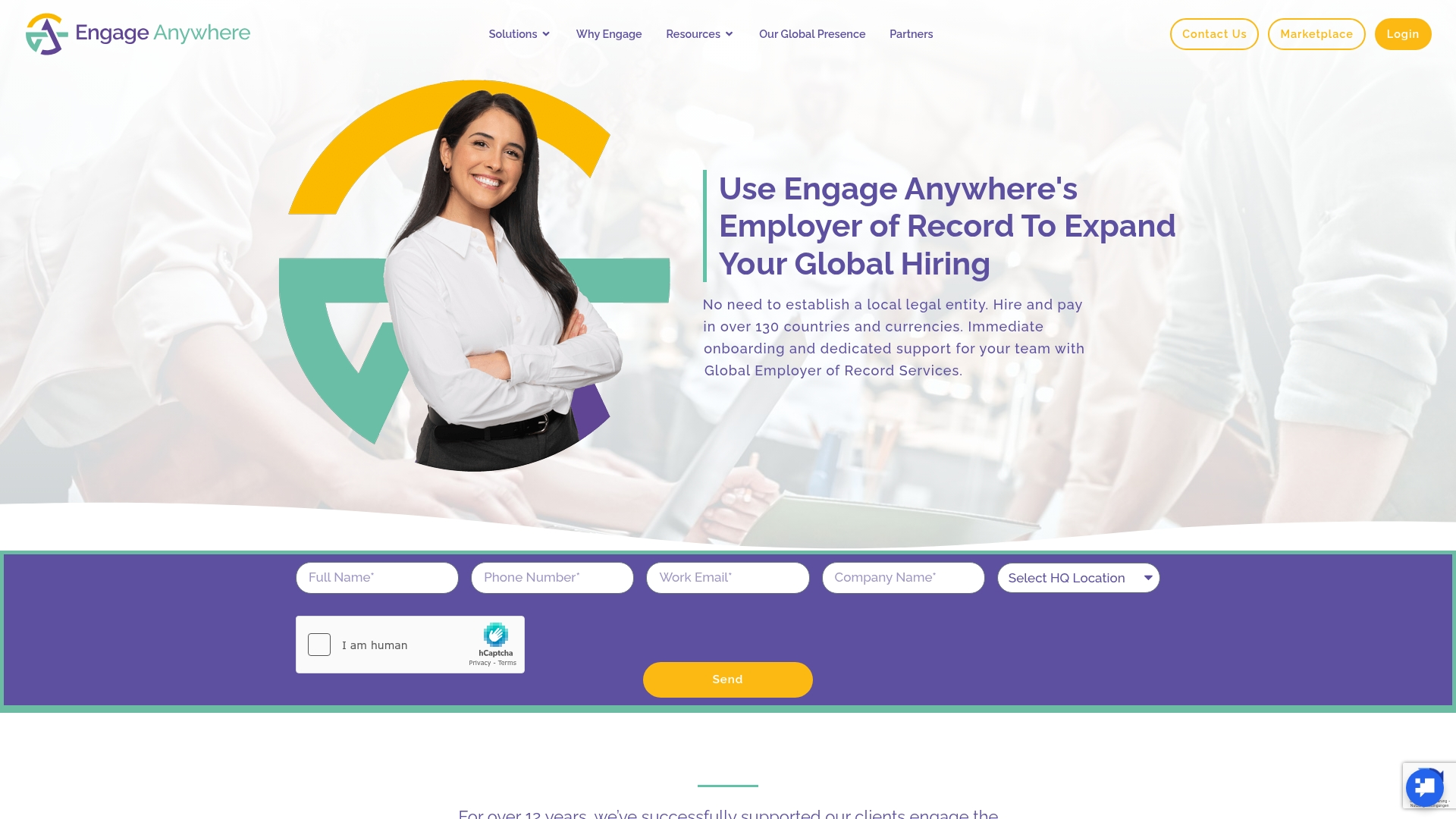 Engage Anywhere Screenshot