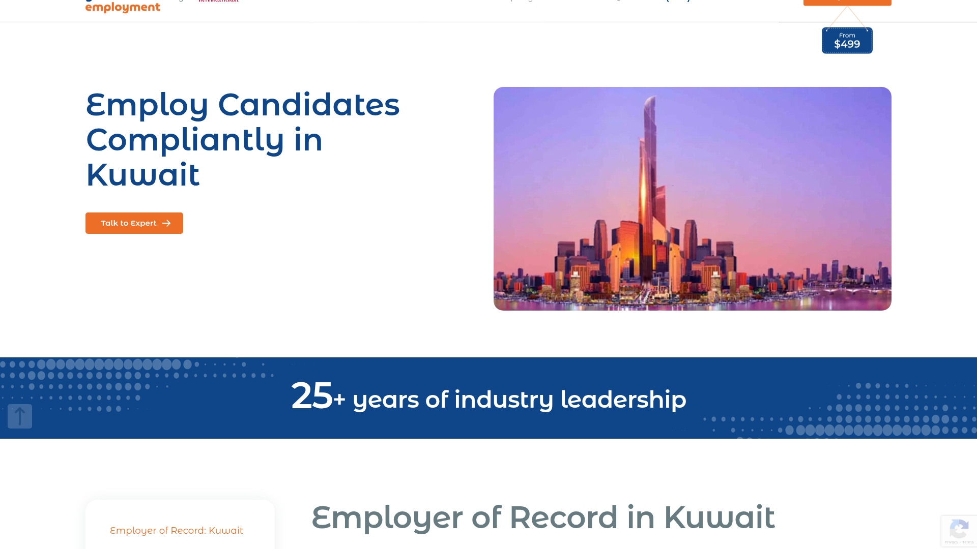 Express Global Employment Screenshot