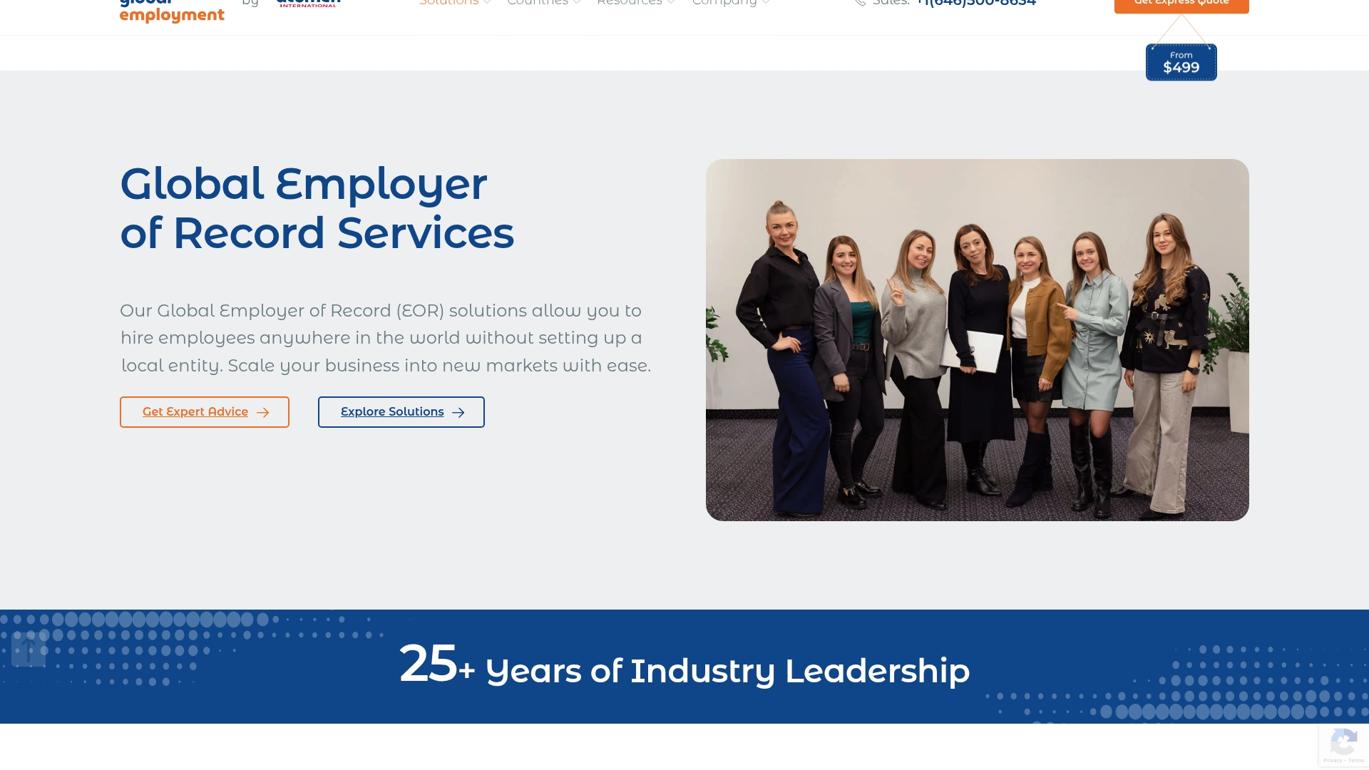 Express Global Employment Screenshot
