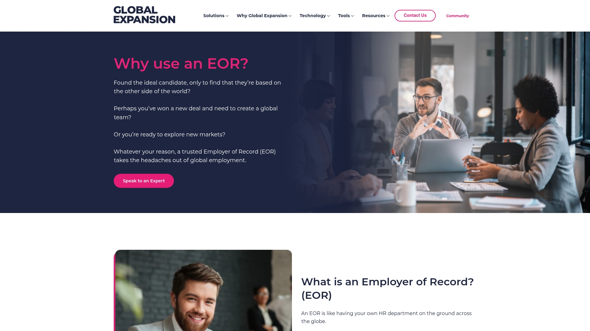 Global Expansion Screenshot