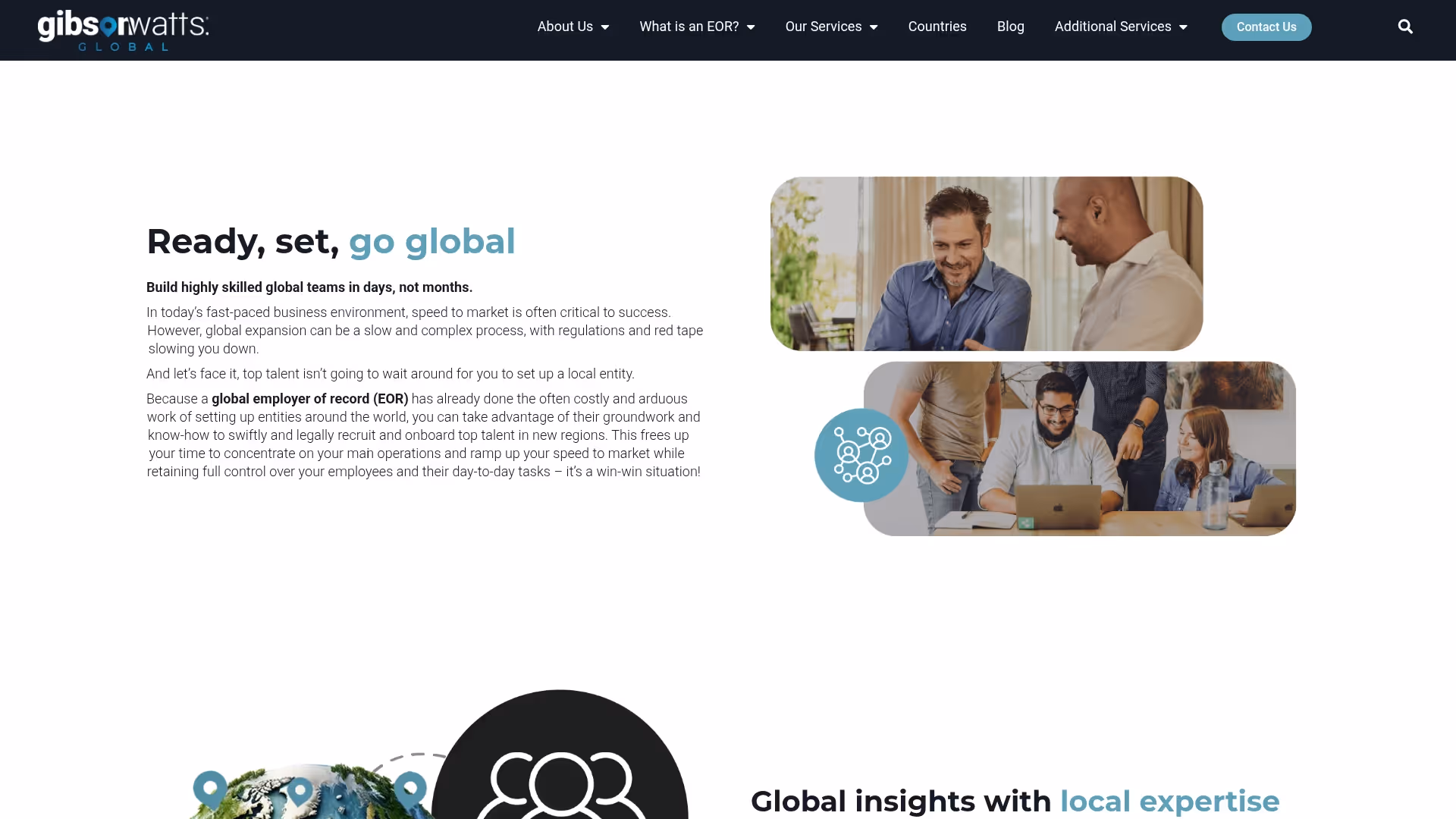 Gibson Watts Global Screenshot