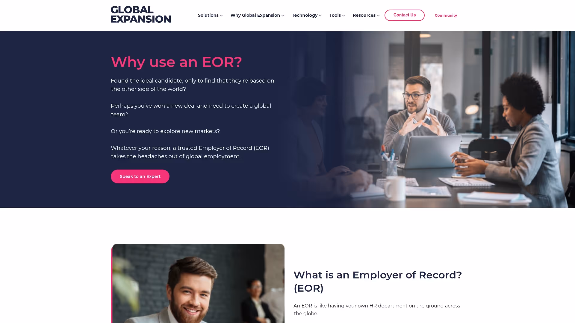 Global Expansion Screenshot