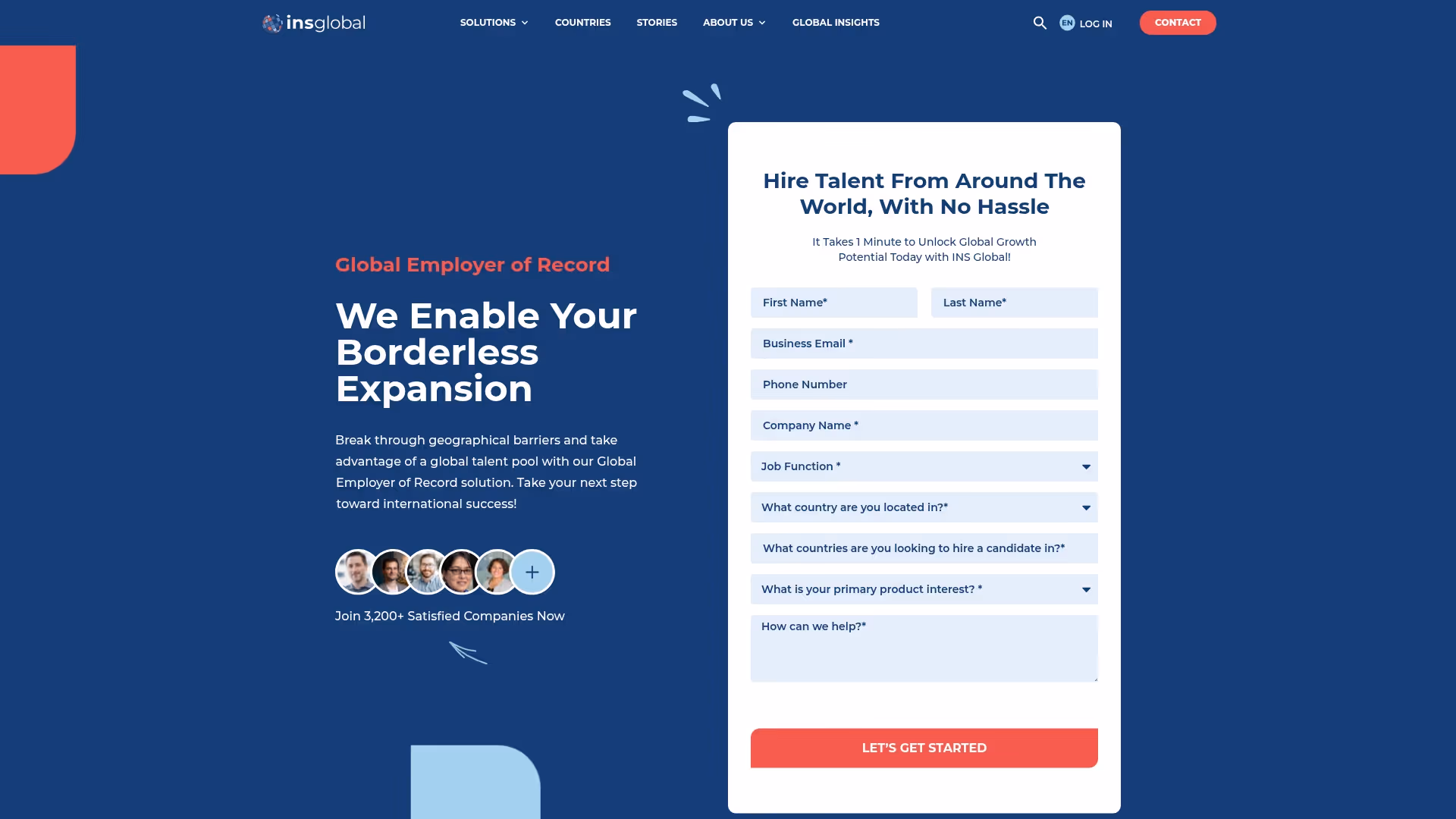 INS Global Screenshot