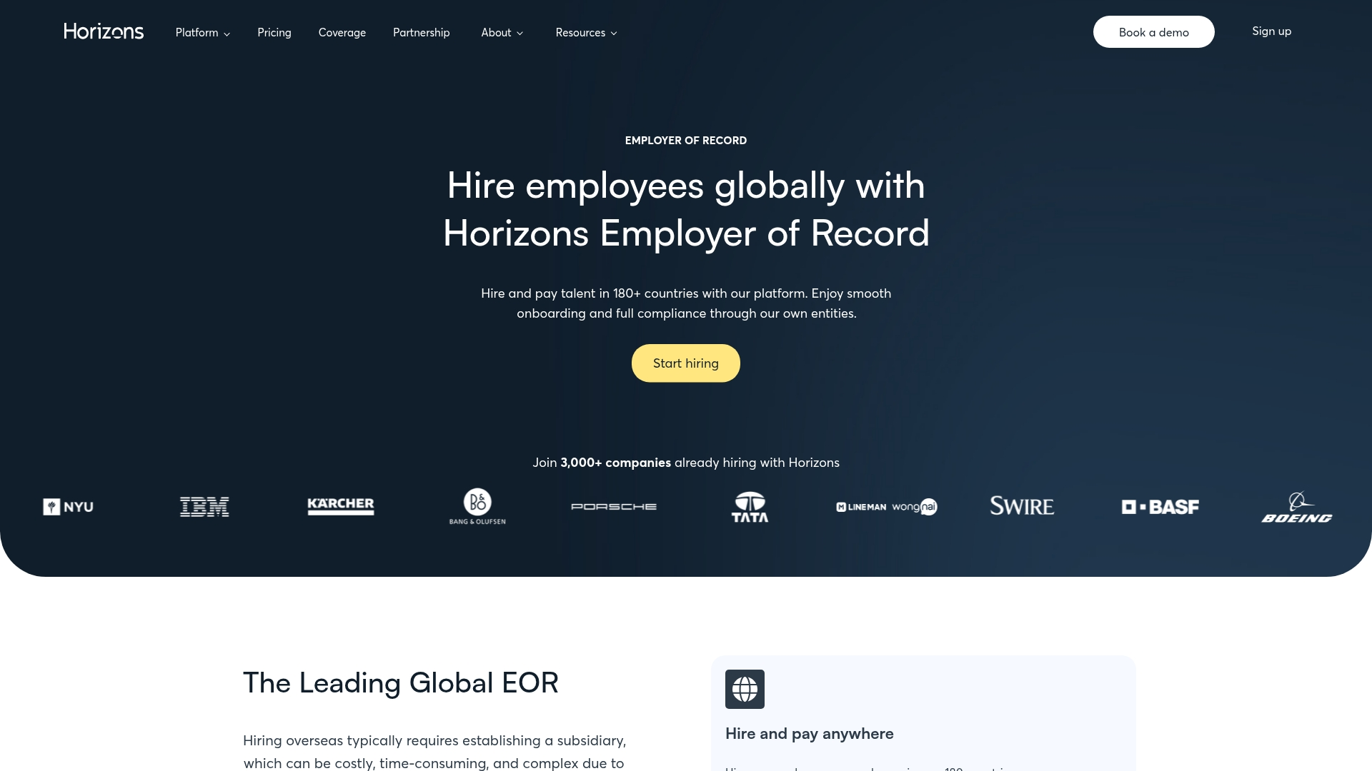 Horizons EOR Screenshot