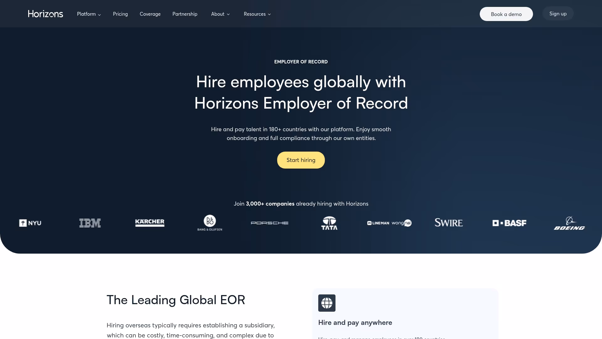 Horizons EOR Screenshot