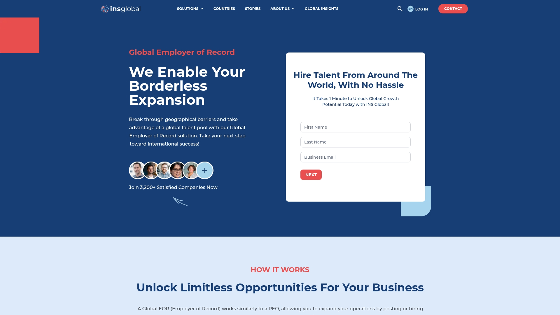 Ins Global Consulting Screenshot