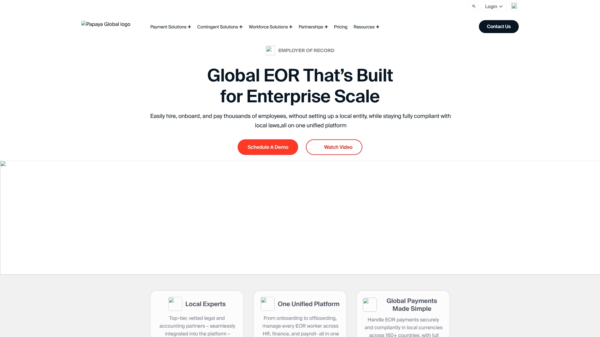 Papaya Global Screenshot