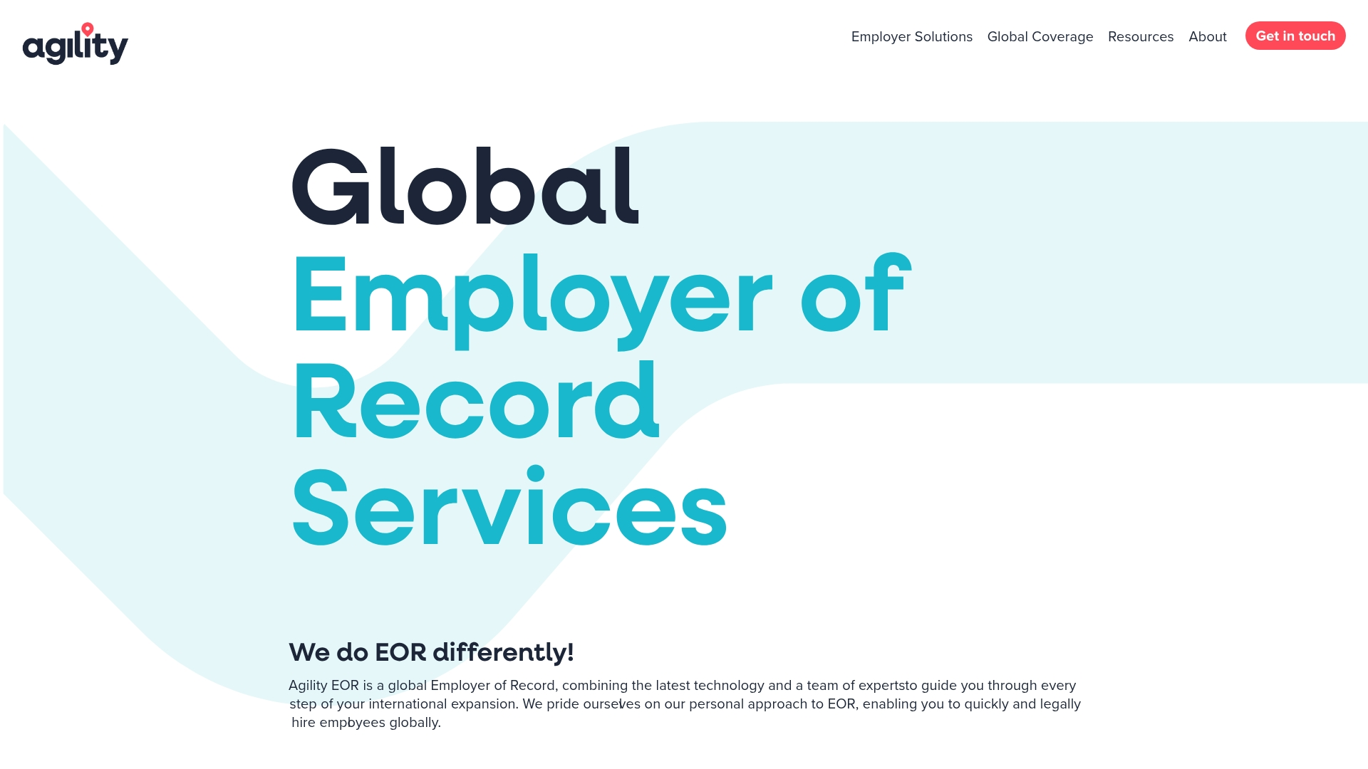 Agility EOR Screenshot