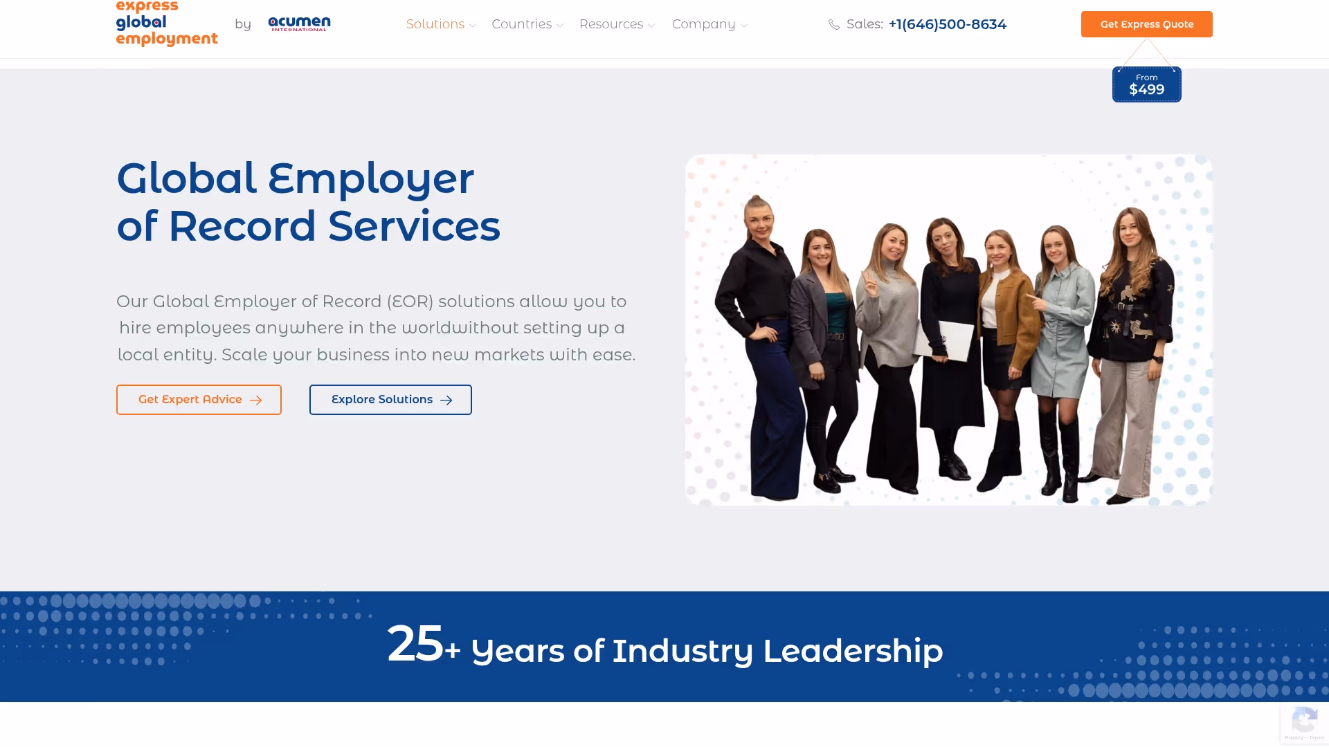 ExpressGlobalEmployment Screenshot