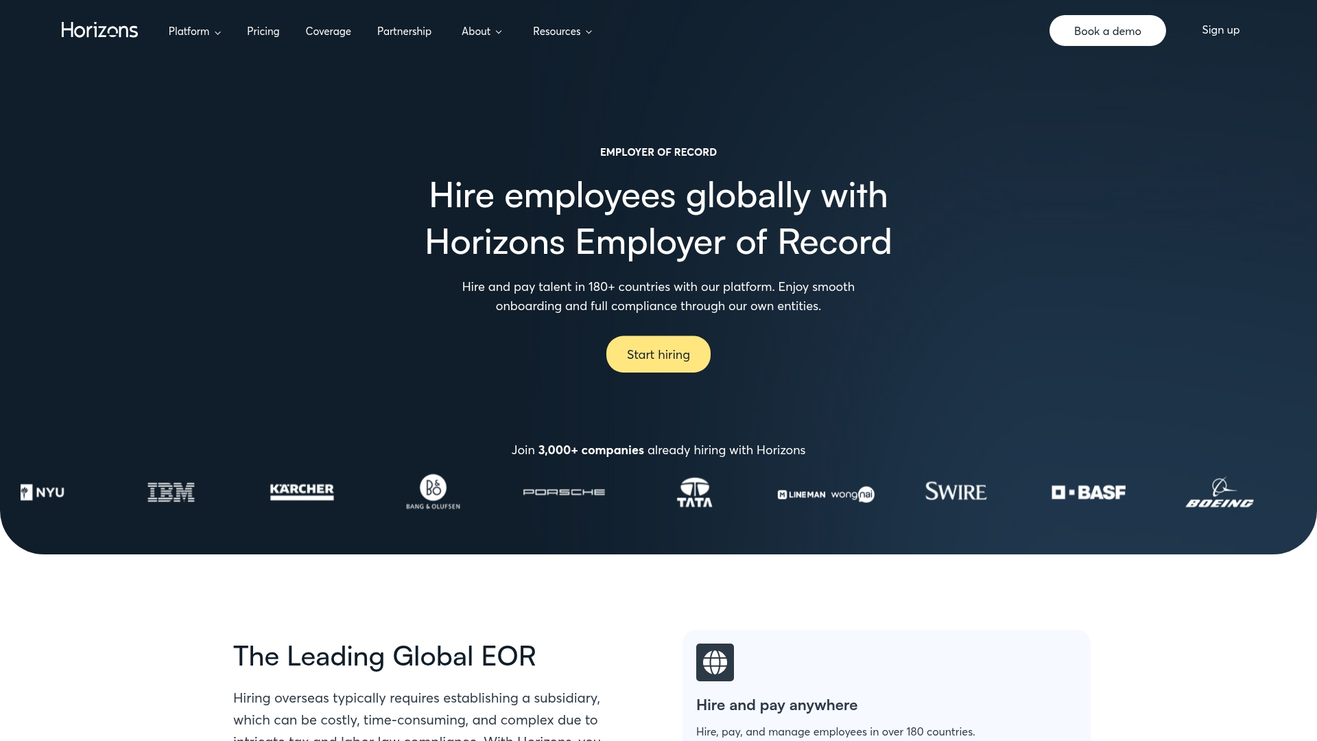 Horizons EOR Screenshot