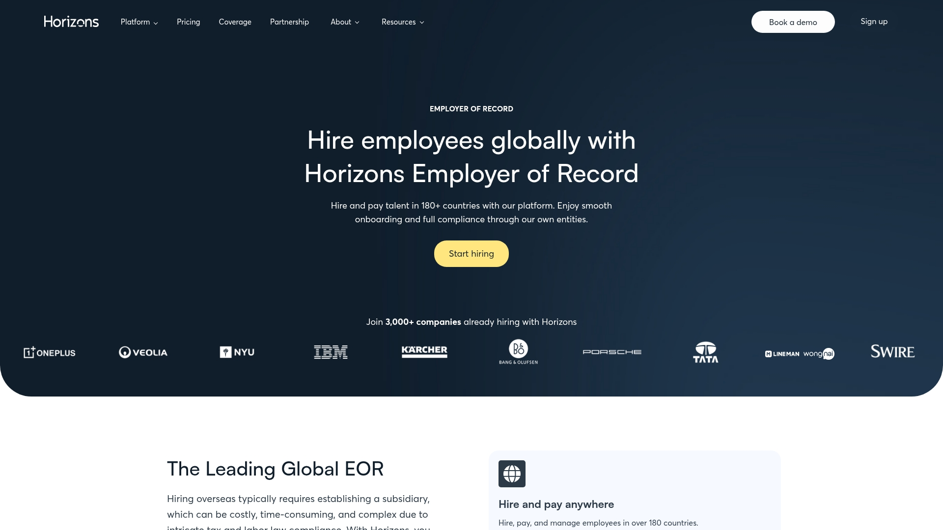 Horizons EOR Screenshot